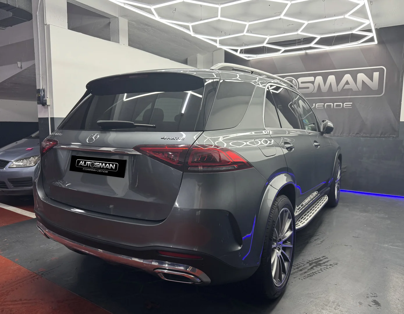 MERCEDES-BENZ GLE GLE 300 d 4MATIC 2022 Híbrido Gris - Detalle